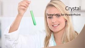  Presentation with chemistry - Amazing slide deck having 16 25 - chemistry experiment backdrop and a lemonade colored foreground