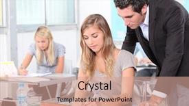  Presentation with helping students to succedd - Cool new presentation with 16 25 - teacher helping students backdrop and a coral colored foreground