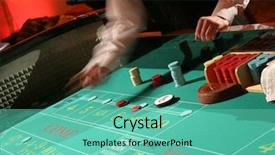  Presentation with animated watch - Slide deck enhanced with 16 9 - craps being played while you background and a seafoam green colored foreground
