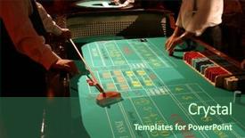  Presentation with electronic watch - Slides with 16 9 - craps being played while you background and a ocean colored foreground