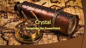  Presentation with vintage world travel - Theme enhanced with 16 9 - travel geography navigation concept background background and a tawny brown colored foreground