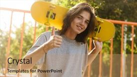  Presentation with cheerful - Amazing presentation having 18 - photo of cheerful guy 16-18 backdrop and a coral colored foreground