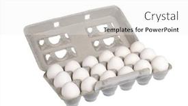  Presentation with egg - Beautiful PPT layouts featuring 18-egg-crate-with-white backdrop and a white colored foreground