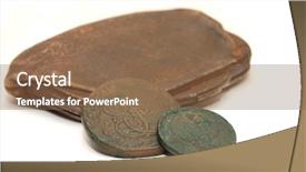  Presentation with old roman empire - Audience pleasing slides consisting of 18 treasures - very old purse of 19 backdrop and a tawny brown colored foreground