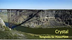  Presentation with transportation traffic - Theme featuring 18 wheeler - traffic big trucks transportation driving background and a tawny brown colored foreground