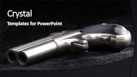  Presentation with black - Colorful slide set enhanced with 1800 - circa 1889 model 95 type backdrop and a black colored foreground