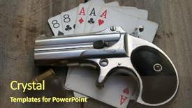  Presentation with antique - Audience pleasing theme consisting of 1800 - circa 1889 model 95 type backdrop and a tawny brown colored foreground