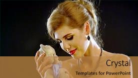  Presentation with old memories - Beautiful PPT theme featuring 18th birthday - 18 year old holiday childhood backdrop and a gold colored foreground