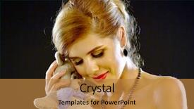  Presentation with 18th birthday - Amazing theme having 18th birthday of girl who backdrop and a gold colored foreground