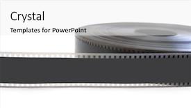  Presentation with film black and white - Cool new presentation with 1940 camera - film a background isolated backdrop and a  colored foreground