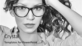  Presentation with fine art - Theme enhanced with british law concept - flag background and a coral colored foreground