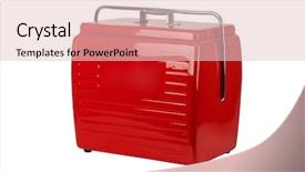  Presentation with 1960s - Cool new slide deck with 1960s - cooler red vintage backdrop and a lemonade colored foreground