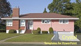  Presentation with north america - Beautiful slide set featuring 1960 - north america sixties era wooden backdrop and a tawny brown colored foreground