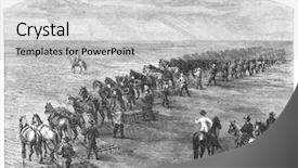  Presentation with dakota - Beautiful PPT layouts featuring harper's monthly magazine march backdrop and a light gray colored foreground