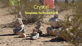  Presentation with nevada desert - 