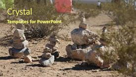  Presentation with nevada desert - 