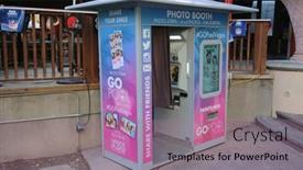  Presentation with phone booth - 