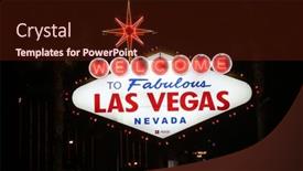 Presentation with las vegas sign - 