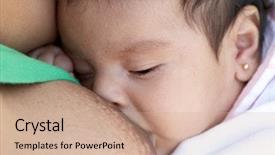  Presentation with breast cancer awareness month - Beautiful presentation featuring 2 months a parent breast backdrop and a  colored foreground