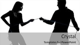  Presentation with issue - Amazing presentation design having 2 sides issue - one caucasian couple man backdrop and a light gray colored foreground