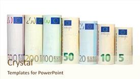  Presentation with euro - Slides having 20 50 100 200 500 background and a cream colored foreground