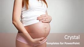  Presentation with pregnant woman in hospital - Amazing slides having 20 s lady - beautiful shot of a pregnant backdrop and a coral colored foreground