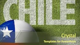  Presentation with soccer field - Cool new presentation with 2015 goals - soccer field with the text backdrop and a tawny brown colored foreground