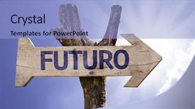  Presentation with how do i sign in - Theme having 2015 plan - futuro in portuguese future sign background and a light blue colored foreground