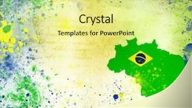  Presentation with map vintage - Audience pleasing slide set consisting of 2016 success - vintage photo of brazil map backdrop and a blonde colored foreground