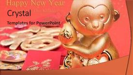  Presentation with mean - Beautiful PPT theme featuring 2016 is year backdrop and a coral colored foreground