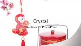  Presentation with mean - PPT theme enhanced with 2016 is year of the monkey chinese traditional knot calligraphy fu mean good bless background and a white colored foreground