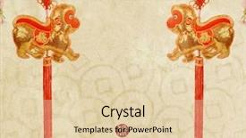  Presentation with chinese traditional - Cool new theme with 2016 is year backdrop and a lemonade colored foreground