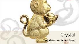  Presentation with calligraphy - Beautiful theme featuring 2016 is year backdrop and a yellow colored foreground