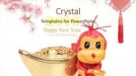  Presentation with religious - Slides having 2016 is year background and a  colored foreground