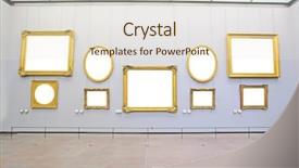  Presentation with paris france - PPT theme enhanced with 2016 pictures hall in louvre background and a lemonade colored foreground