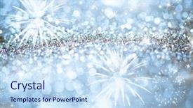  Presentation with card holiday flowers abstract - Colorful theme enhanced with 2017 christmas - abstract holiday background - fireworks backdrop and a sky blue colored foreground