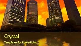  Presentation with china shanghai - Amazing slide deck having 21st century - wide angle view of shanghai backdrop and a  colored foreground