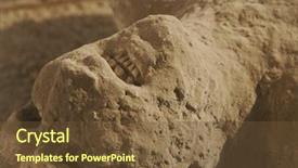  Presentation with history pompeii - Theme with 24 august 79 ad pompeii background and a tawny brown colored foreground