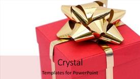  Presentation with moving christmas images nativity - Amazing presentation having 25 years anniversary - christmas present backdrop and a red colored foreground