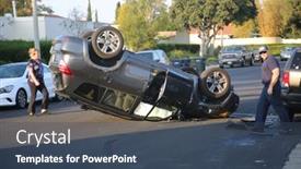  Presentation with distracted driving - Presentation theme featuring 3-25-2017-lake-forest background and a ocean colored foreground