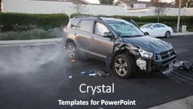  Presentation with distracted driving - Presentation theme with 3-25-2017-lake-forest background and a dark gray colored foreground