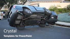  Presentation with distracted driving - Slide deck having 3-25-2017-lake-forest background and a gray colored foreground