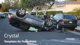  Presentation with distracted driving - Presentation design with 3-25-2017-lake-forest background and a ocean colored foreground