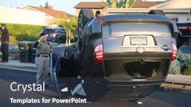  Presentation with distracted driving - Beautiful presentation design featuring 3-25-2017-lake-forest backdrop and a tawny brown colored foreground