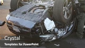  Presentation with distracted driving - Slide deck having 3-25-2017-lake-forest background and a dark gray colored foreground