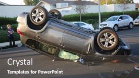  Presentation with distracted driving - Presentation design with 3-25-2017-lake-forest background and a dark gray colored foreground