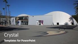  Presentation with venue - Amazing presentation having 3-31-2021-anaheim-california backdrop and a  colored foreground