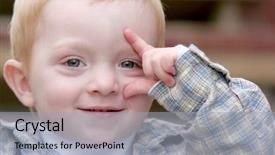  Presentation with cow cute - Slide set featuring 3 act - cute young boy pretending background and a light gray colored foreground