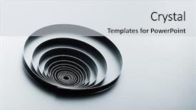  Presentation with metallic - Colorful theme enhanced with 3 circles - metallic spring backdrop and a lemonade colored foreground