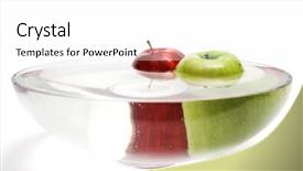  Presentation with dark green and red - Presentation theme consisting of 3 isolated with clipping path background and a  colored foreground